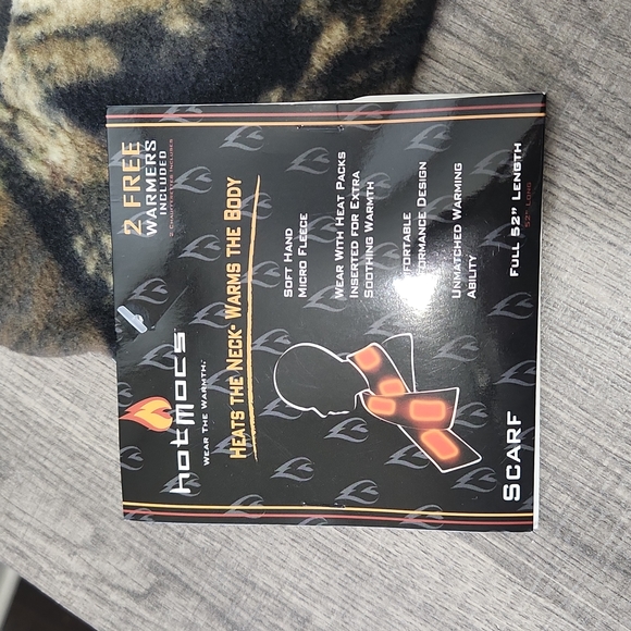 HOTMOCS CAMO  FLEECE SCARF - Picture 2 of 4